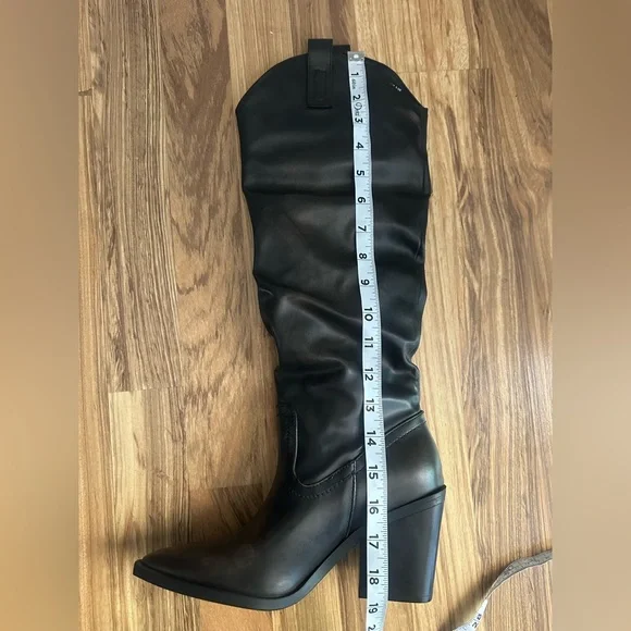 NWOT Madden Girl Alabama Cowgirl Boots Women's Dark Brown Size 5.5 M - Picture 8 of 10